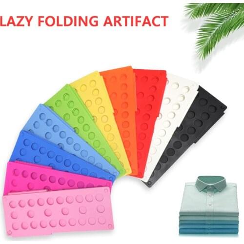 Quality Clothes Folding Board Fast-folding Adult Kids Magic Clothes Folder T-Shirts Jumpers Storage Home Bedroom Clothes Holder