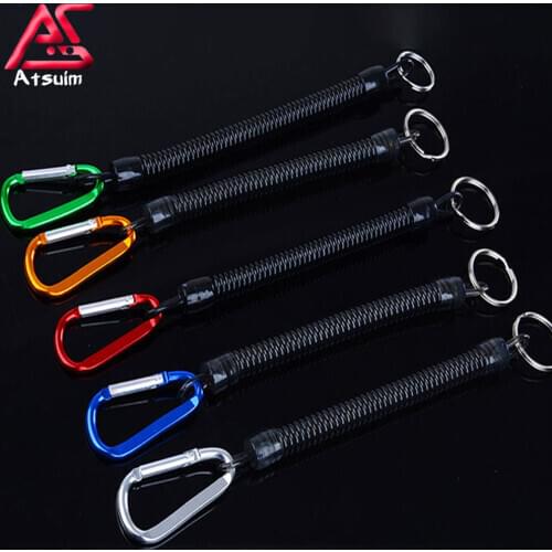 AS 4PCS 3m Braid Retention Rope Safety Line Boat Fishing Outdoor Sport Lanyard Cable Heavy Duty Release Durable Anti-unhook Line