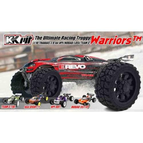 1/8 moonster truuggy car tire set 4pcs for HPI Hobao Losi