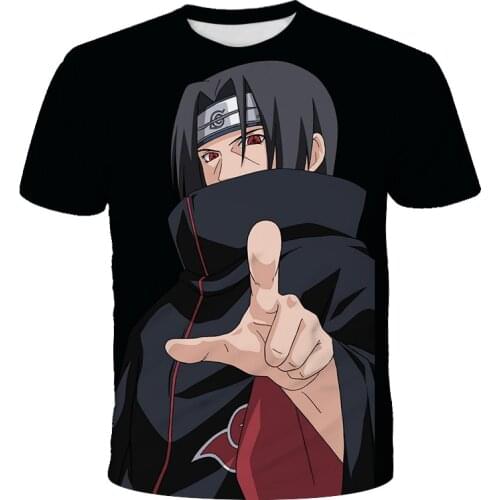 2021 new 3D printing T-shirt mens hot-selling brand animation characters mens casual 3D printing T-shirt mens T-shirt summer