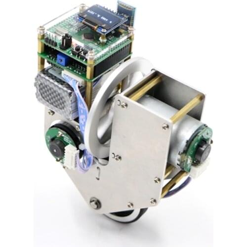 Single wheel automatic PID control single wheel drive system self balancing robot under single wheel balancing vehicle