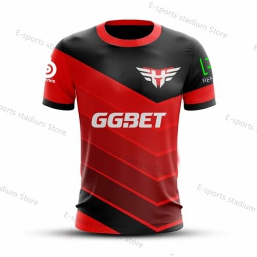 Official Website Hot-selling 2021 Heroic Team Jersey Uniform T-shirt CSGO League Heroic Outing Jersey Shirt