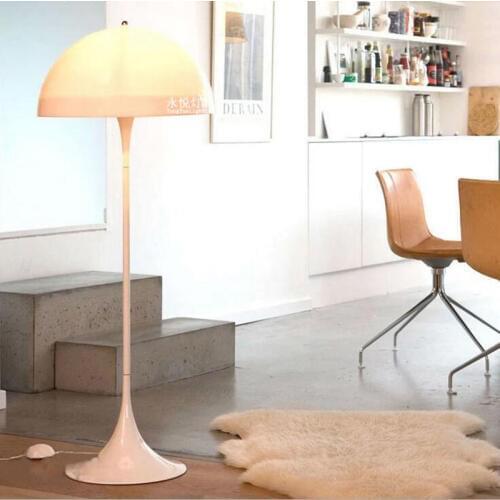 Simple modern mushroom floor lamp Garden living room lamp bedroom bedside lamp Jane European fashion creative study room lamp