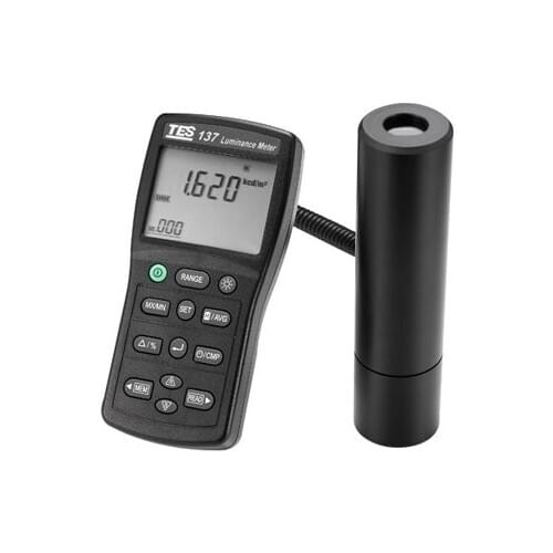 TES-137 Luminance Meter Dual Display 4-digit LCD Lux Meter TES137 Light Meter