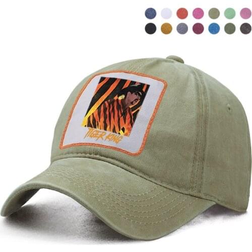 Tiger King Joe Exotic Make America Exotic Again Baseball Cap Woman Berets Ponytail Cap Dad Trucker Brand Hat Snapback Hat Gorras