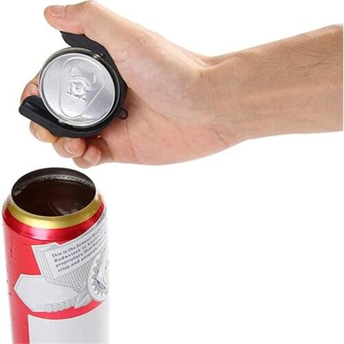Universal Topless Can Opener Safety Easy Manual Can Opener Beverage Bottle Opener Cans Bar Multifunction Beer Opener For Kitchen