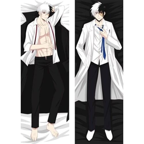 Japanese Anime B.J Dr Jack Dakimakura Otaku Bedding Throw Cushion Pillow Cover Manga Male Body Cosplay Huggable Decor Pillowcase