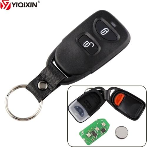 YIQIXIN For Hyundai 2+1 3 Button For Hyundai Tucson Santa Fe 2005-2009 Remote Control Car Key For Kia Carens 433Mhz