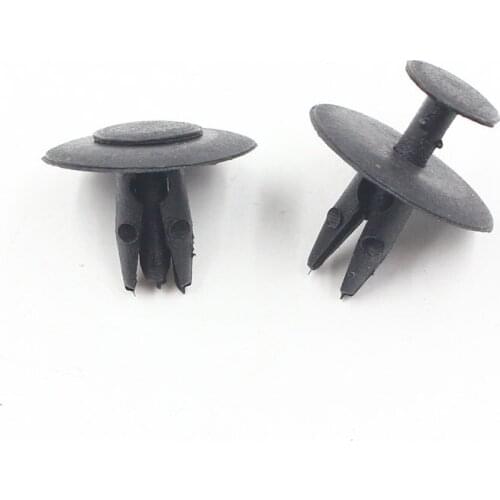 KE LI MI Car Push-Type Engine Under Cover lined hood Clip Snaps Trim Panel Moulding Fastener Rivet For CITROEN Peugeot