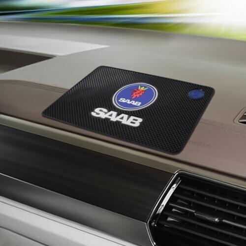 1PCS Car Non-Slip Mat Auto Dashboard Phone Anti-Slip Mat For SAAB 9-3 93 9-5 9 3 9000 9 5 428 03-10 Car Stying Accessories