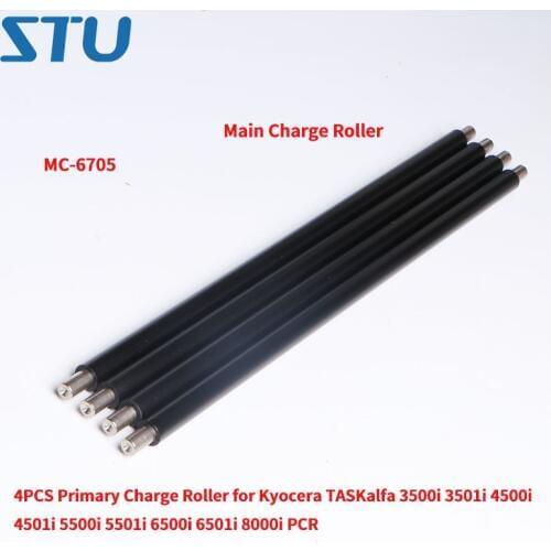 MC-6705 4PCS Main Primary Charge Roller for Kyocera TASKalfa 3500i 3501i 4500i 4501i 5500i 5501i 6500i 6501i 8000i PCR