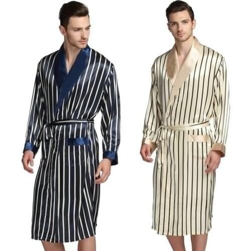 Мужские атласные халаты AUSO China At AliExpress