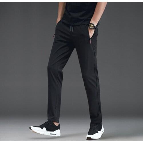 MRMT 2021 Brand Autumn Mens Trousers Casual Pants Slim Straight Loose Pants for Male Thin Trouser