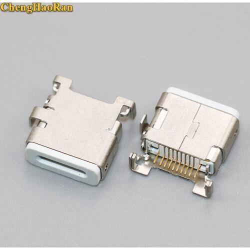 ChengHaoRan 1pcs for Apple iPhone 5 5S 6 test female test phone charging port USB jack socket connector data port