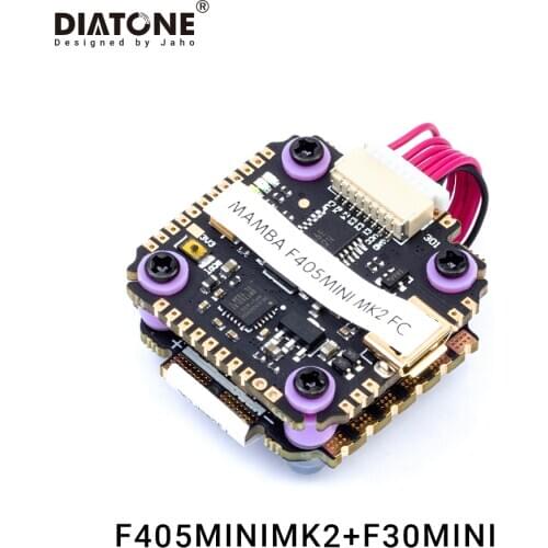 Diatone Mamba F405 MINI MK2 F30MINI 30A 3-5S ESC Flight Controller Stack/Power Tower F4 FC for FPV Drone RC Quadcopter