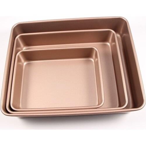 New rectangular carbon steel baking pan non stick coating cake baking pan multifunctional baking appliance