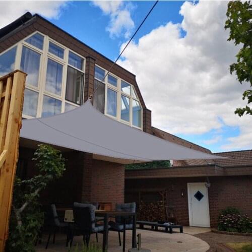 Square Outdoor Garden Shade Sail, Waterproof and UV-proof Awning, Shade Cloth To Block Rain and Snow 300x300cm