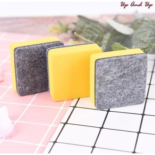 2pc/set Magnetic Blackboard Eraser Whiteboard Erasers Dry Erase Marker White Board Cleaner School Office Supplies Car Clean