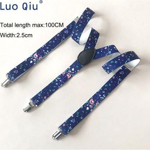 Mantieqingway High Quality Suspenders For Men Adjustable Striped Braces For Men&Women Elastic Fashion