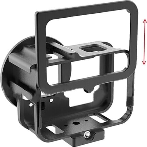 Metal Heat Dissipation Hollow Expansion Shell Camera Cage Protective Case for Gopro Hero 9 Action Camera
