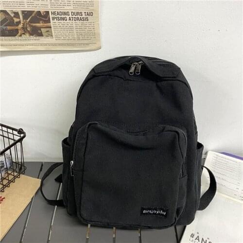 Men Backpack School Bag Womens Backpack 2020 Student Fashion Canvas Teenager Backpack Teenage Bagpack Teen Rucksack