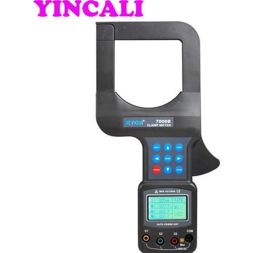 Newly Large Caliber Clamp Current Meter ETCR7000B High Quality Clamp Meter Measuring AC current Three-phase AC voltage test