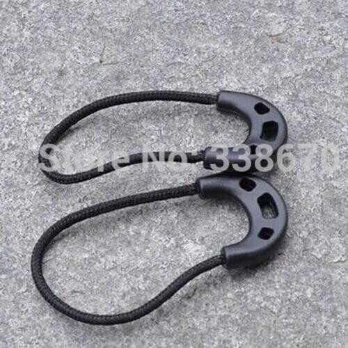 5PCS EDC camping equipment Anti-theft Zipper Tail Rope Clothing&bags Longer Zipper Rope Convenient Black Travel Kit FW026