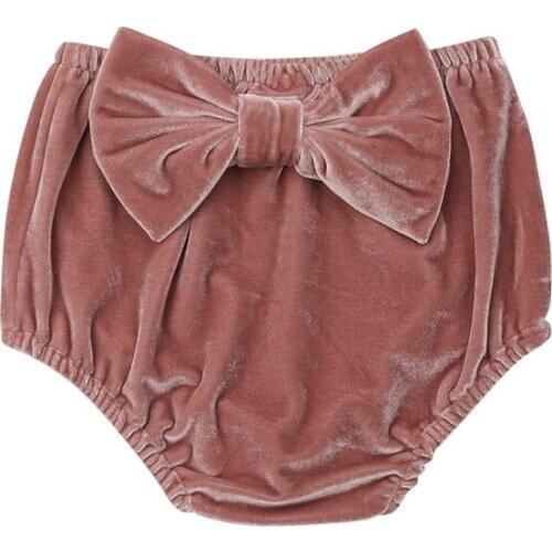 Pudcoco US Stock 0-3 Years Kids Baby Girl Velvet Bottoms Bloomer Casual Shorts Diaper Cover Panties PP Pant