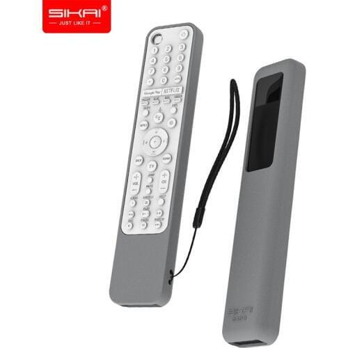 Silicone Cover for Sony RMF-TX600U TX600E RMF-TX500E Smart TV Voice Remote Control Case Shockproof Protective SIKAI