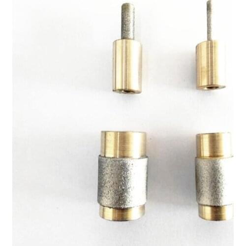 1'' 1/4'' 3/4" 1/8'' MCB01 MGB34 MCB18 MGB14 Brass Core Standard Grit Stained Glass Grinder Bit HeadFor Glass Stone