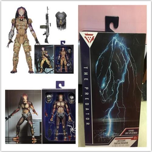 18cm Original NECA The Emissary Lab Escape Fugitive Labescape Predator PVC Action Figure Model Toy Doll Gift