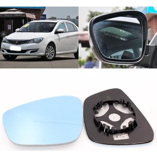 For Roewe 350 550 Car Side View Door Wide-angle Rearview Mirror Blue Glass With Base Heated 2pcs