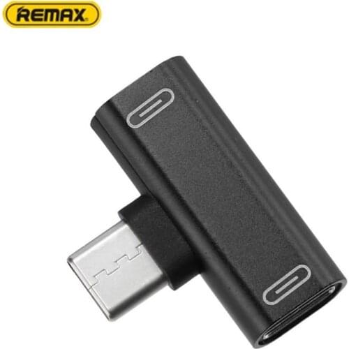 2 in 1 Type-C / 3.5mm Earphones Adapter Charging And Listening To Music Mobile Phone Type-C Splitter For Xiaomi Huawei Phones