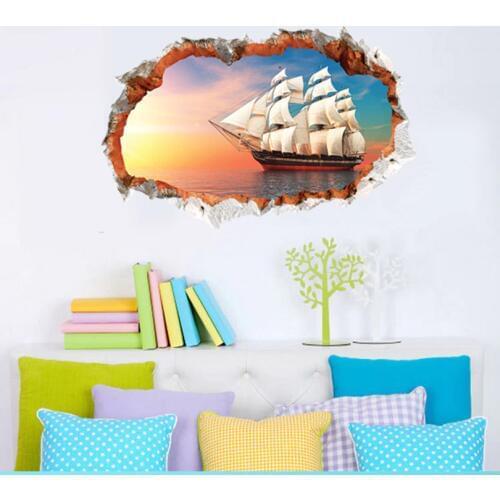 3D Happy fun wall stickers 3D three-dimensional wall stickers Household adornment wall stickers Creative wall stickers 916007