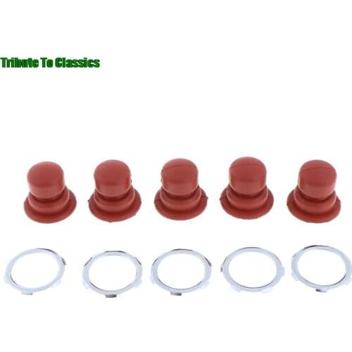 5Pcs/set hot sale Carburetor Oil Cup/Primer Bulb/Gasket For Tecumseh Primer Engines Vector Carburetors Chainsaws Parts