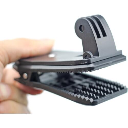 GAQOU 360 Degree Quick Release Rotary Backpack Hat Clip Fast Clamp Mount For GoPro Hero 7 6 5 + Sports Action Cameras Rec-Mounts