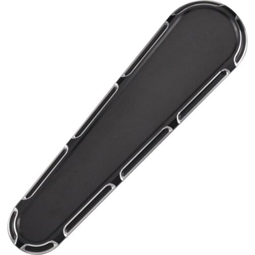 Black Cut Dash Cover Insert Self Adhesive Installation for Electra Glide Road Glide Street Glide Touring