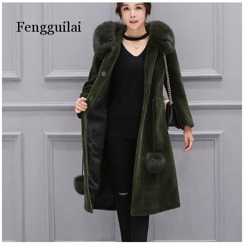 Меховые шубы Fengguilai China At AliExpress