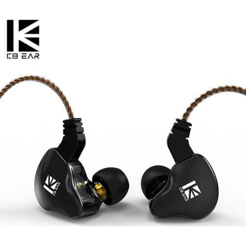 NEW KBEAR KS2 Hybrid DD+BA Earphone With 0.78mm Pin Earbud Hifi Sport Running Game Headphone KBEAR KB06 KB04 TRI I3