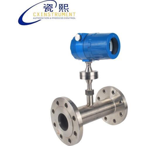 DN32 Diameter 4~275 m3/h Measuring Range and LCD Display Stainless Steel Material LPG Gas flow meter