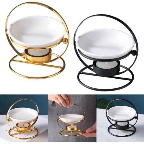 Oil Burner Tealight Holder Fragrance Warmer Aromatherapy Aroma Diffuser Tealight Candle Holder Decorative Centerpiece