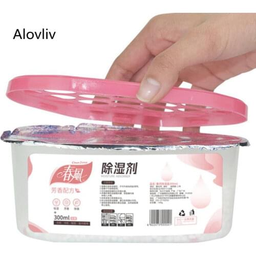 300ml Mini Dehumidifier For Home Wardrobe Air Dryer With Desiccant Bedroom Aromatic Moisture Absorber Box