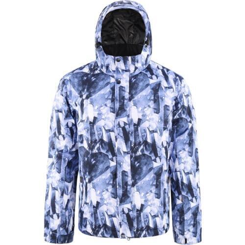 Men Ski Jacket Outdoor Waterproof Thicken Super Warm -30 Degree Snow jacket Clothes Coat Winter Snowboard Jacket Men