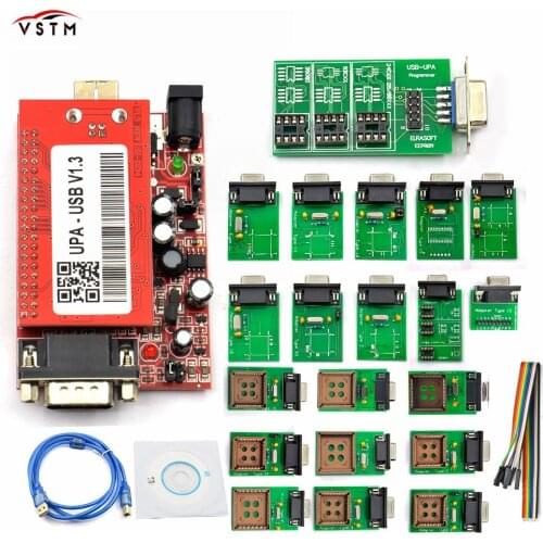 Newest Diagnostic Tool UPA-USB UPA USB UPAUSB Programmer With Full Adaptors V1.3 ECU Chip Tunning OBD2 In Stock
