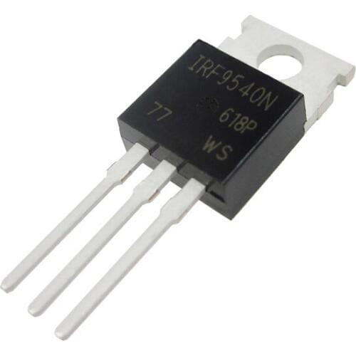 New 50PCS/LOT 100% NEW IRF9540N F9540N MOSFET P-CH 100V 23A TO-220AB (IRF9540NPBF)