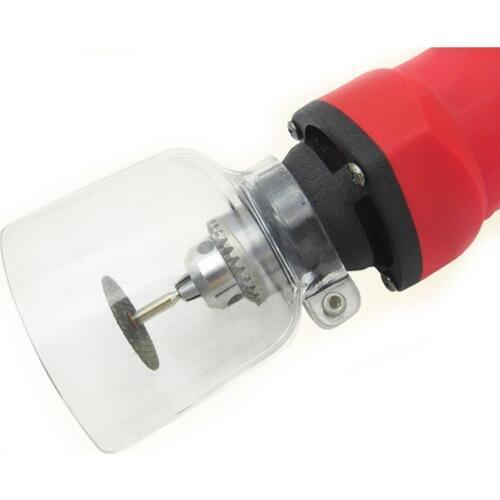 Electric grinding dust transparent cover safety for Dremel & Decker electric mill Shield Rotary Tool