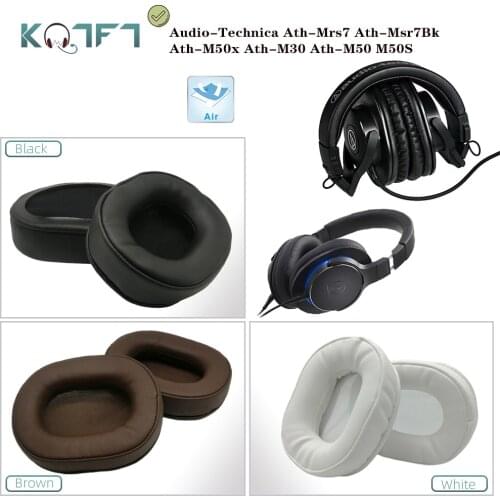 KQTFT Replacement EarPads for Audio-Technica Ath-Mrs7 Ath-Msr7Bk Ath-M50x Ath-M30 Ath-M50 M50S Headphones