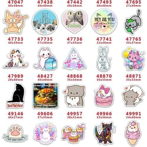 DIY Craft Supplies cartoon character printed flat back planar resins 30 pieces. PR47047-49991