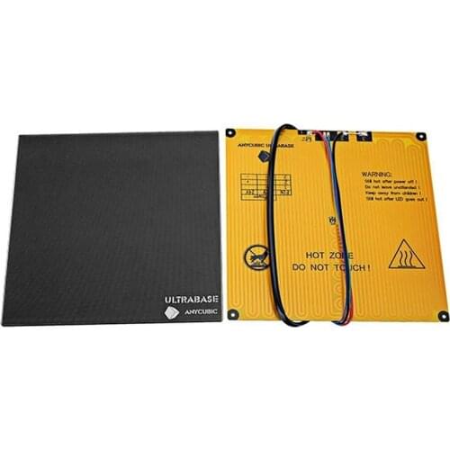 240x220x5.5mm Ultrabase Platform With Heated bed For Anycubic mega 3D Printer parts