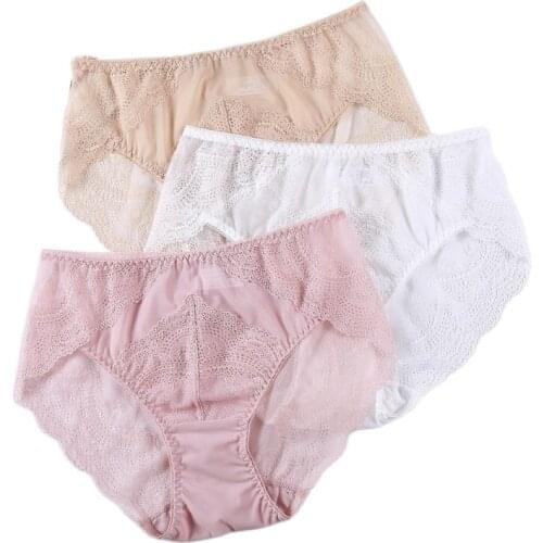 RUIN S607 4PCS Womens Lace Panties Seamless Lace Series 2019 New Spring And Summer